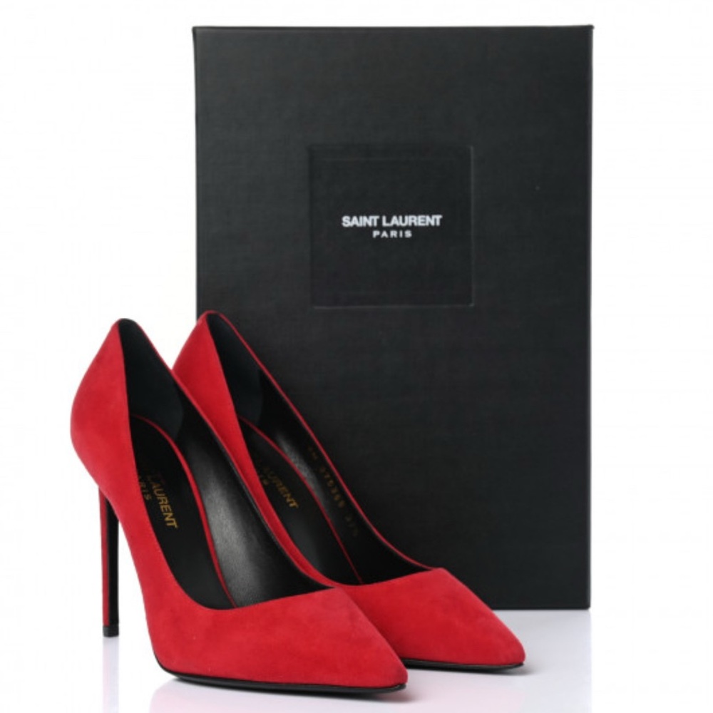 Saint Laurent Red Women's Heels